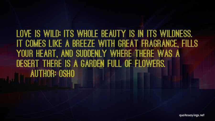Flowers Beauty Quotes By Osho