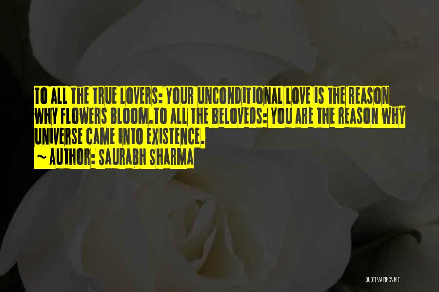 Flowers Bloom Love Quotes By Saurabh Sharma