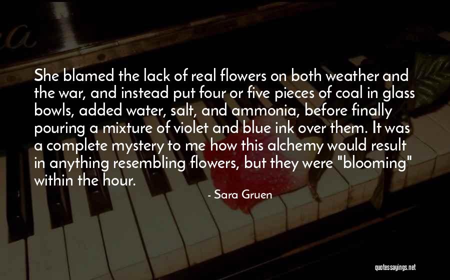 Flowers Blooming Quotes By Sara Gruen Flowers Blooming Quotes By Sara Gruen