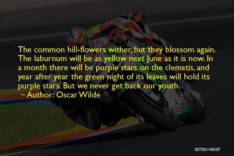 Flowers Blossom Quotes By Oscar Wilde