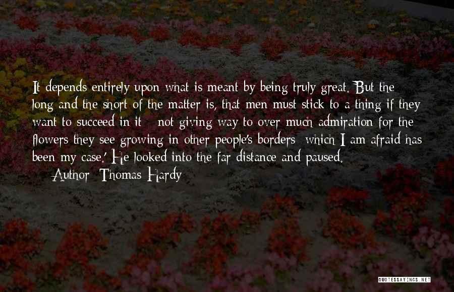 Flowers Growing Quotes By Thomas Hardy