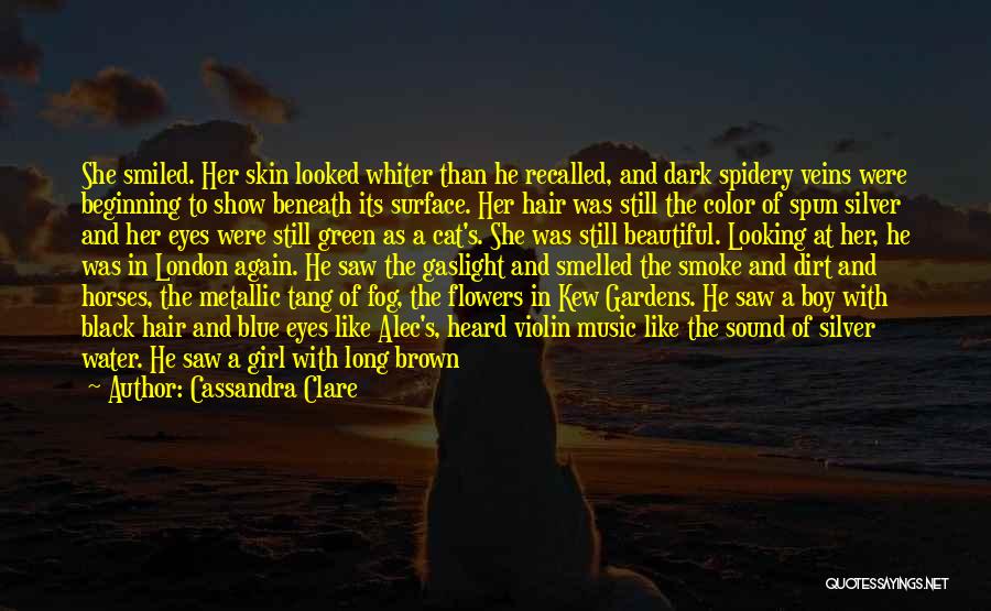 Flowers In Hair Quotes By Cassandra Clare