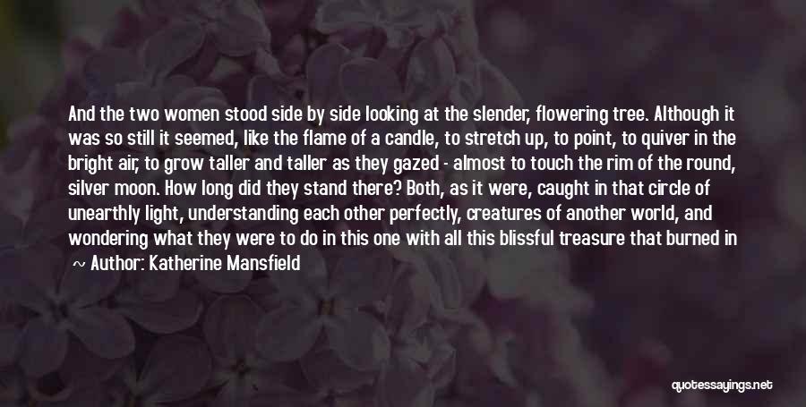 Flowers In Hair Quotes By Katherine Mansfield