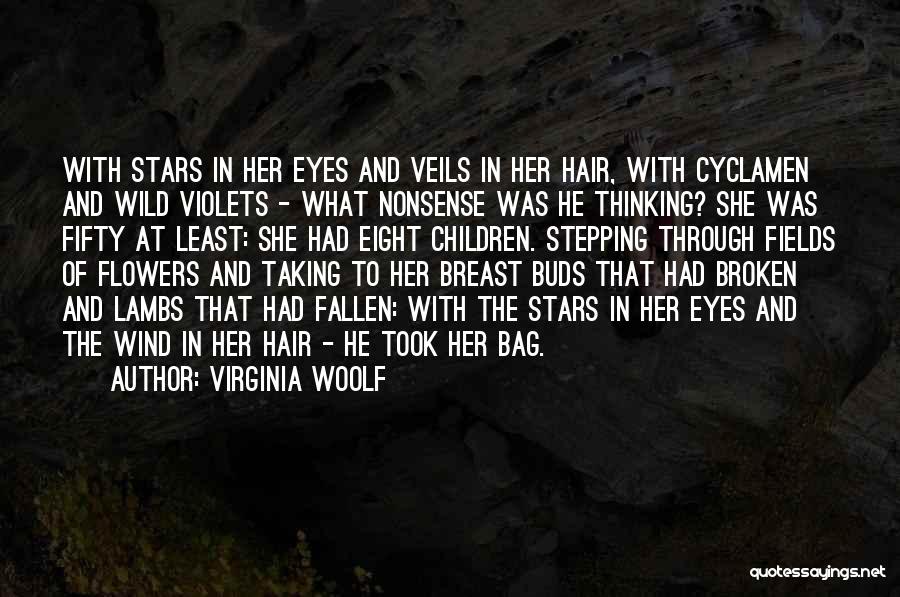 Flowers In Hair Quotes By Virginia Woolf