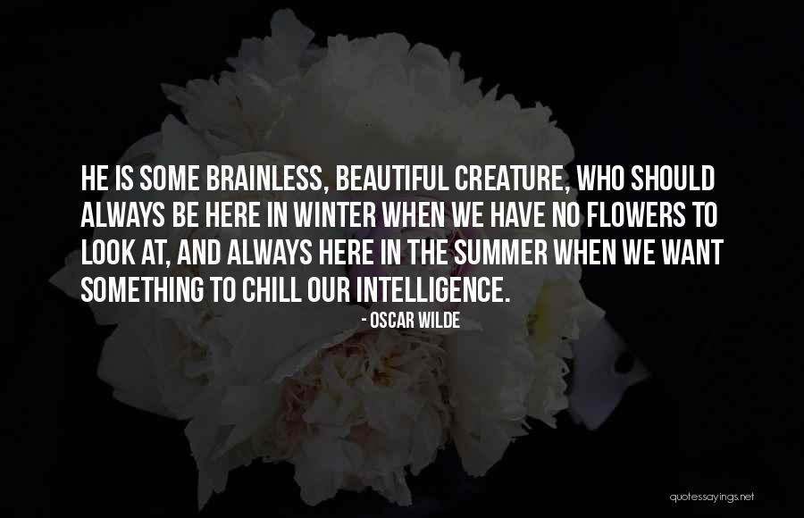 Flowers In Winter Quotes By Oscar Wilde Flowers In Winter Quotes By Oscar Wilde