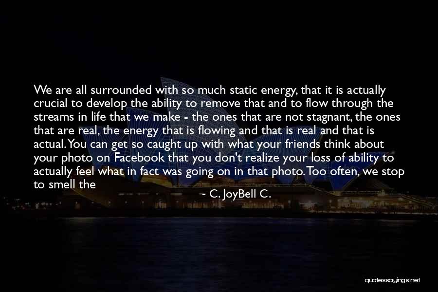 Flowers In Your Life Quotes By C. JoyBell C. Flowers In Your Life Quotes By C. JoyBell C.