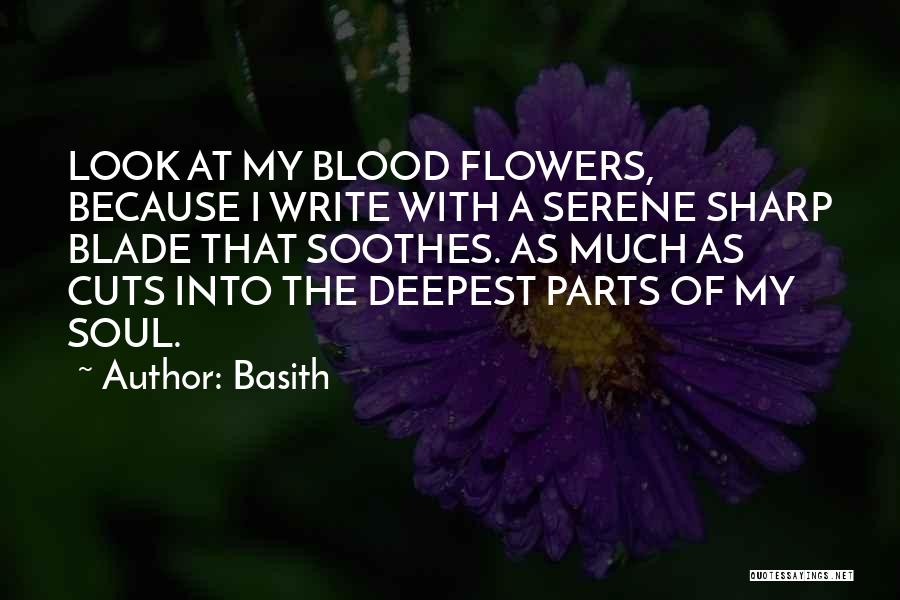 Flowers Of Love Quotes By Basith
