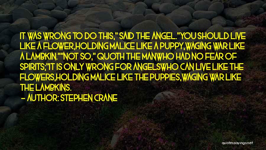 Flowers Of War Quotes By Stephen Crane