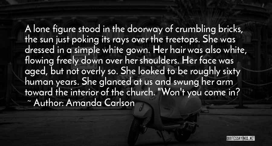 Flowing Hair Quotes By Amanda Carlson