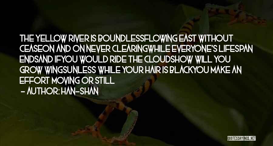 Flowing Hair Quotes By Han-shan