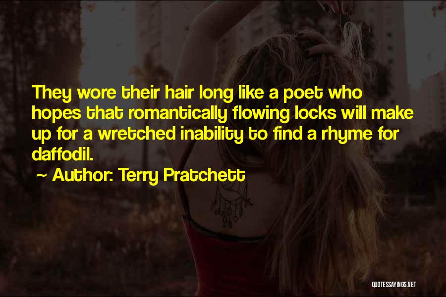 Flowing Hair Quotes By Terry Pratchett
