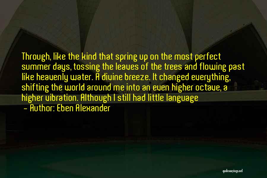 Flowing Like Water Quotes By Eben Alexander