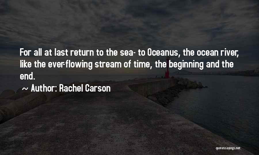 Flowing Stream Quotes By Rachel Carson