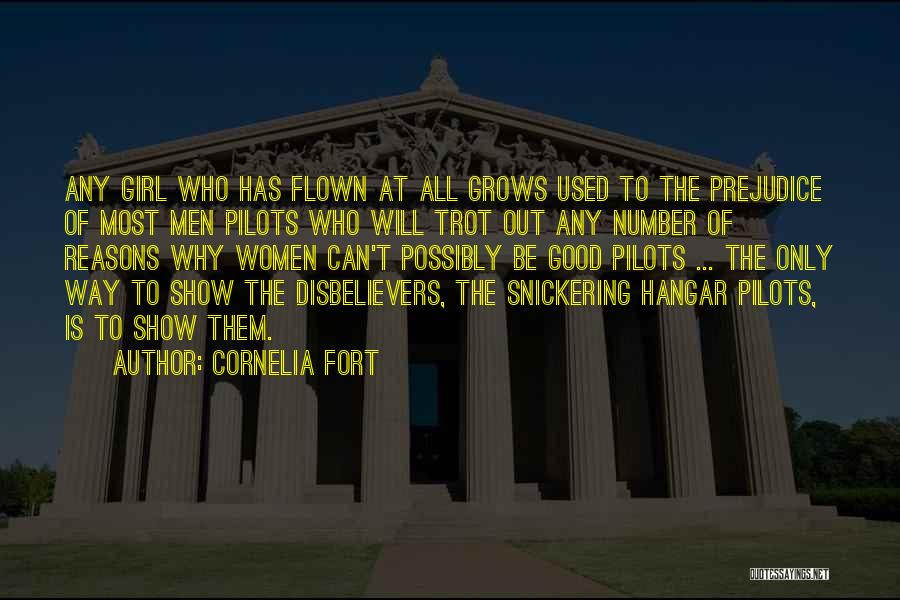Flown Quotes By Cornelia Fort