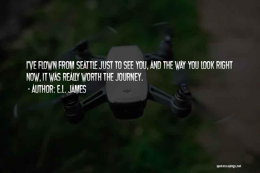 Flown Quotes By E.L. James