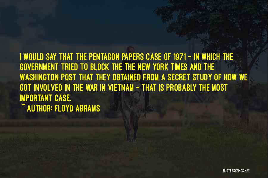 Floyd Abrams Quotes 851777