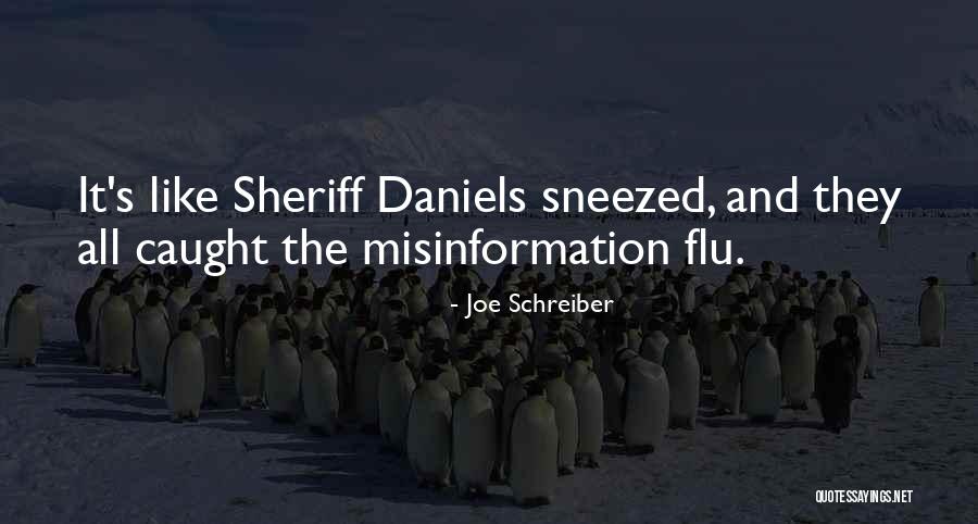 Flu Quotes By Joe Schreiber