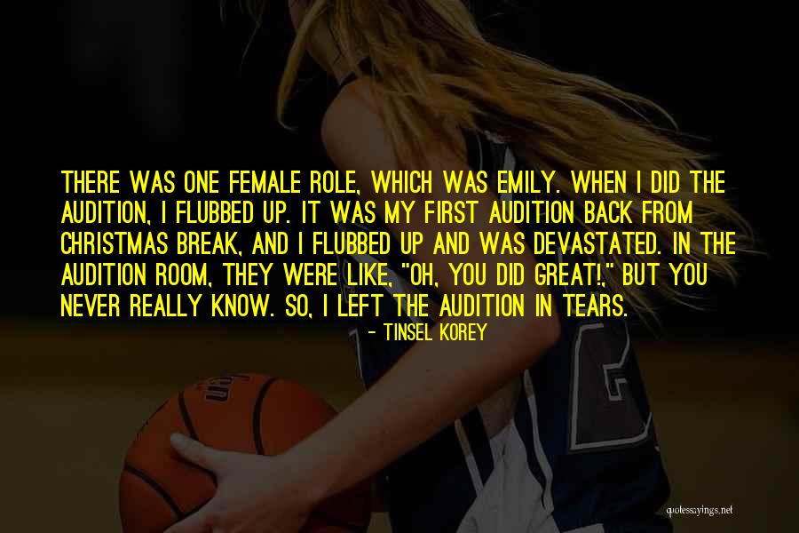 Flubbed Up Quotes By Tinsel Korey Flubbed Up Quotes By Tinsel Korey