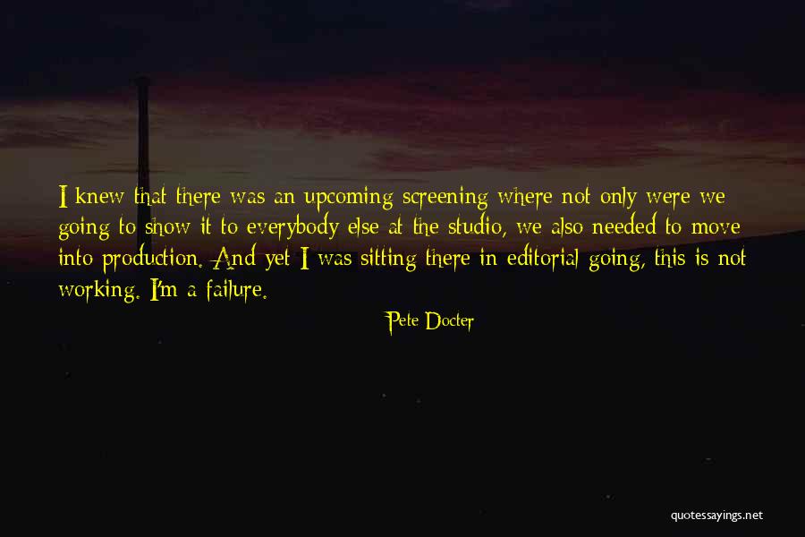 Flugzeugabsturz Frankreich Quotes By Pete Docter Flugzeugabsturz Frankreich Quotes By Pete Docter