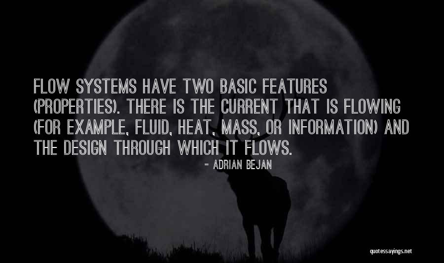 Fluid Flow Quotes By Adrian Bejan