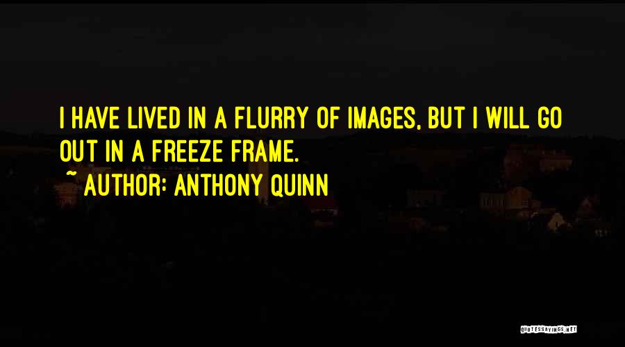 Flurry Quotes By Anthony Quinn