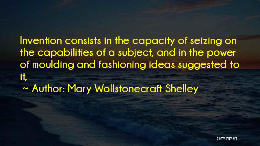 Flury Gallery Quotes By Mary Wollstonecraft Shelley