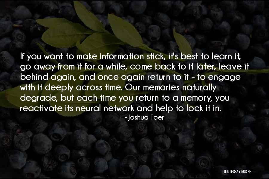 Flutuar Quotes By Joshua Foer Flutuar Quotes By Joshua Foer