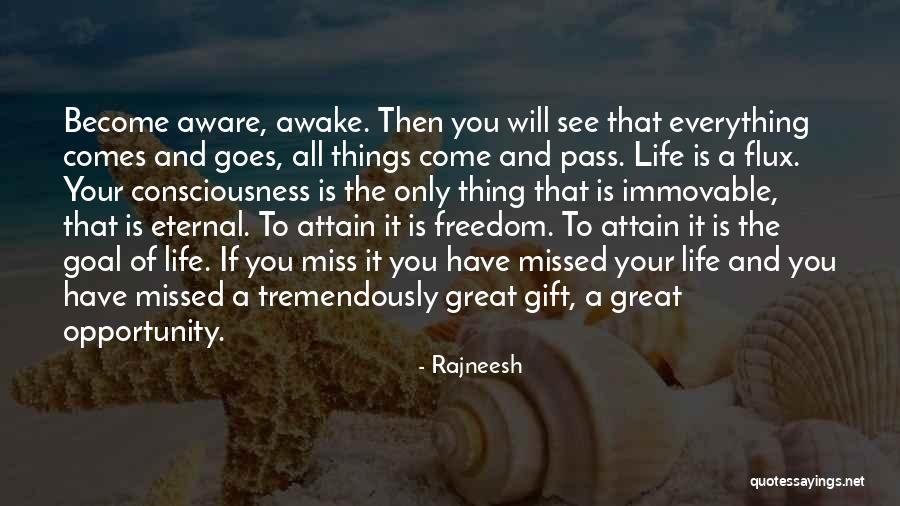 Flux Quotes By Rajneesh