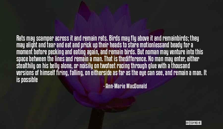 Fly Alone Quotes By Ann-Marie MacDonald Fly Alone Quotes By Ann-Marie MacDonald