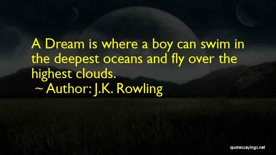 Fly And Dream Quotes By J.K. Rowling