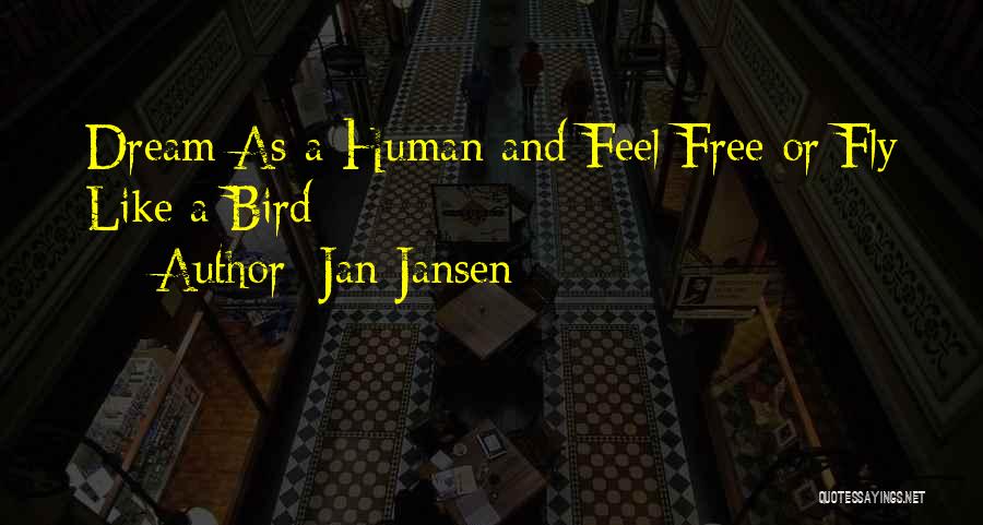 Fly And Dream Quotes By Jan Jansen