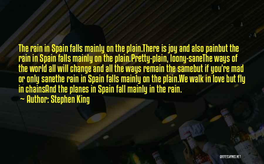 Fly And Fall Quotes By Stephen King