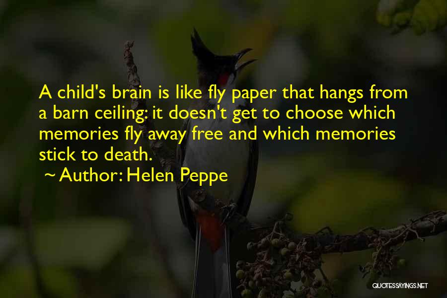 Fly Away Death Quotes By Helen Peppe