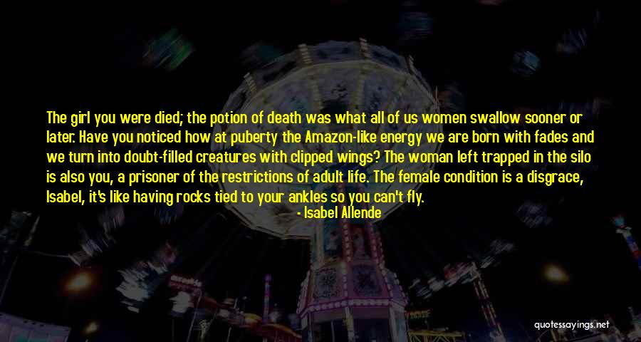 Fly Girl Quotes By Isabel Allende