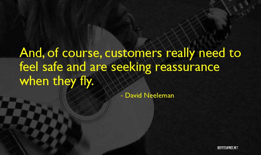 Fly Safe Quotes By David Neeleman