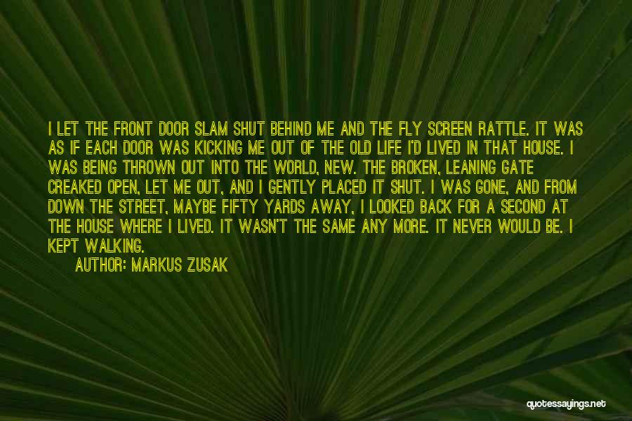 Fly Screen Quotes By Markus Zusak