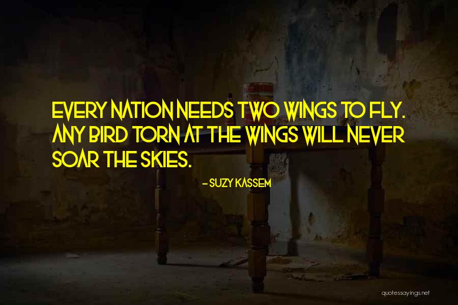 Fly Soar Quotes By Suzy Kassem