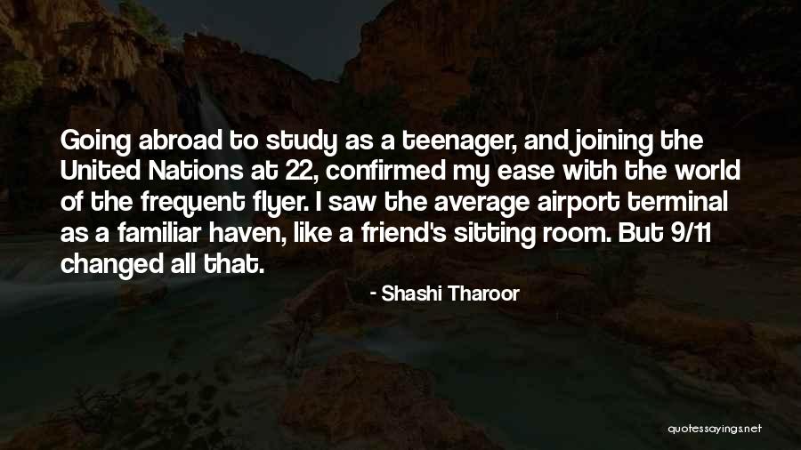 Flyer Quotes By Shashi Tharoor