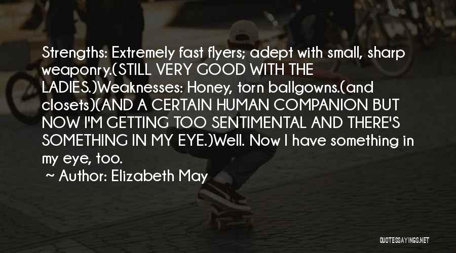 Flyers Quotes By Elizabeth May