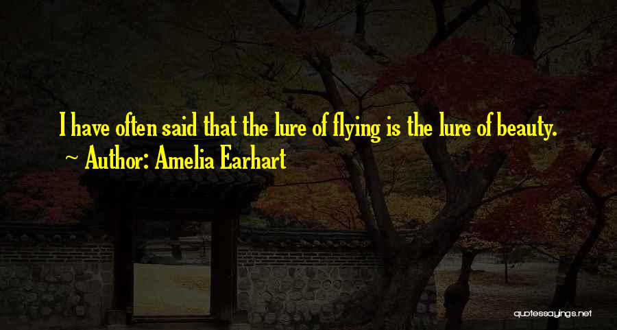 Flying Amelia Earhart Quotes By Amelia Earhart