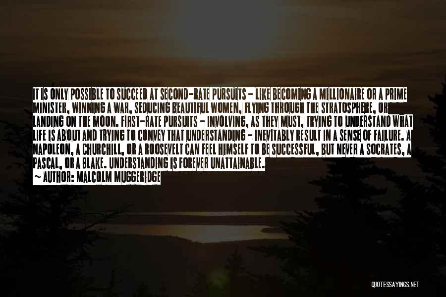 Flying And Success Quotes By Malcolm Muggeridge