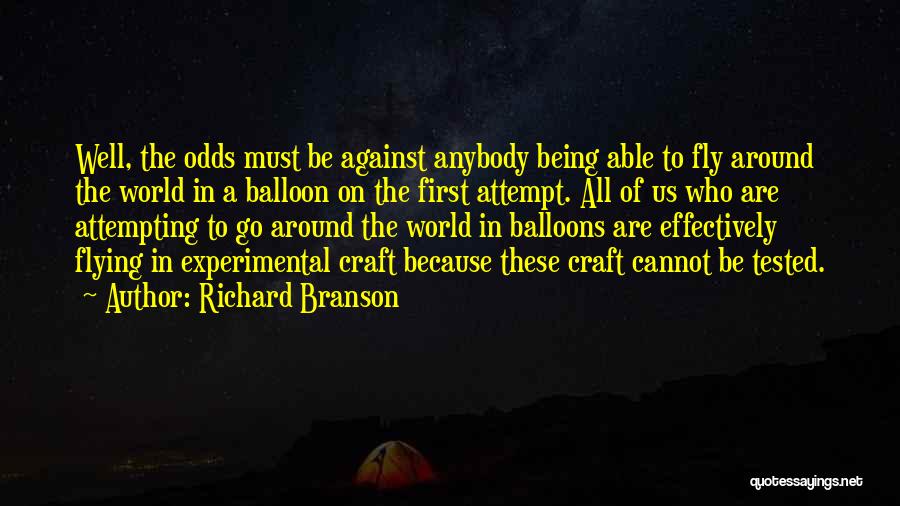 Flying Balloons Quotes By Richard Branson