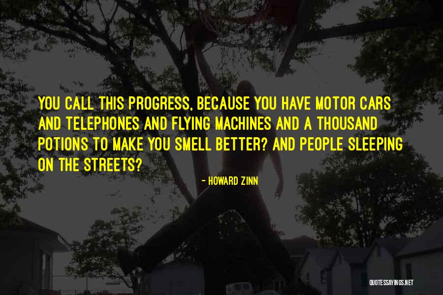 Flying Cars Quotes By Howard Zinn