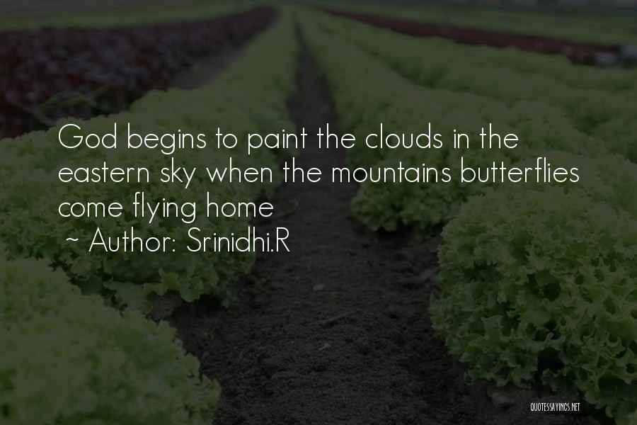 Flying Home Quotes By Srinidhi.R