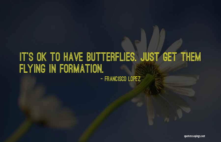 Flying In Formation Quotes By Francisco Lopez Flying In Formation Quotes By Francisco Lopez
