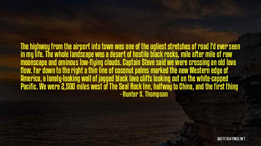Flying In The Clouds Quotes By Hunter S. Thompson Flying In The Clouds Quotes By Hunter S. Thompson