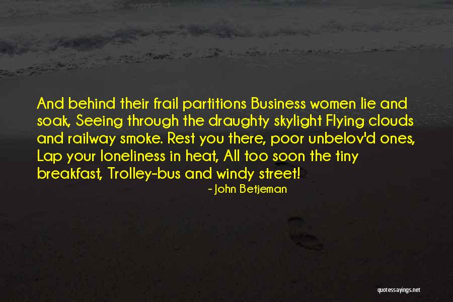 Flying In The Clouds Quotes By John Betjeman Flying In The Clouds Quotes By John Betjeman