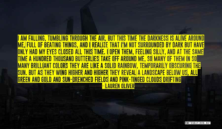 Flying In The Clouds Quotes By Lauren Oliver Flying In The Clouds Quotes By Lauren Oliver
