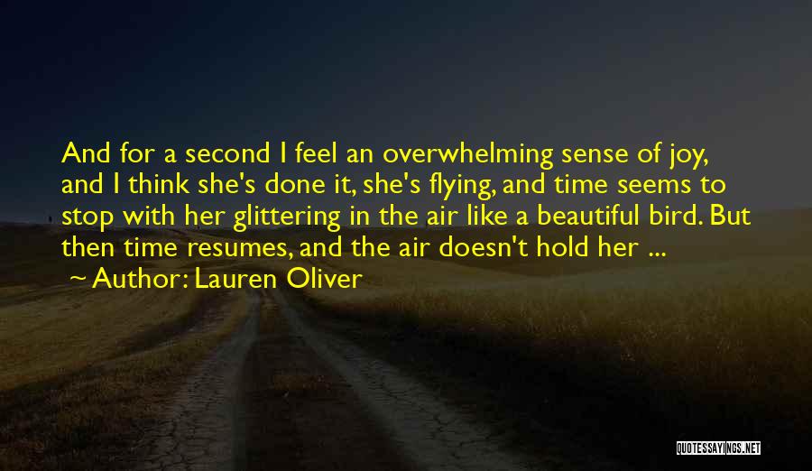 Flying Like A Bird Quotes By Lauren Oliver