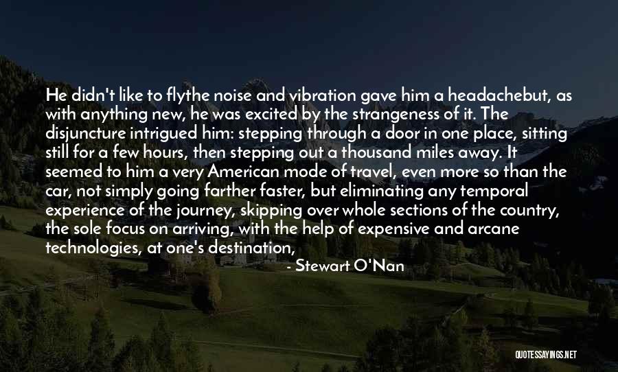 Flying Out Quotes By Stewart O'Nan Flying Out Quotes By Stewart O'Nan